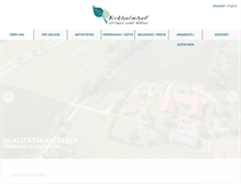 Tablet Screenshot of birkholmhof.de